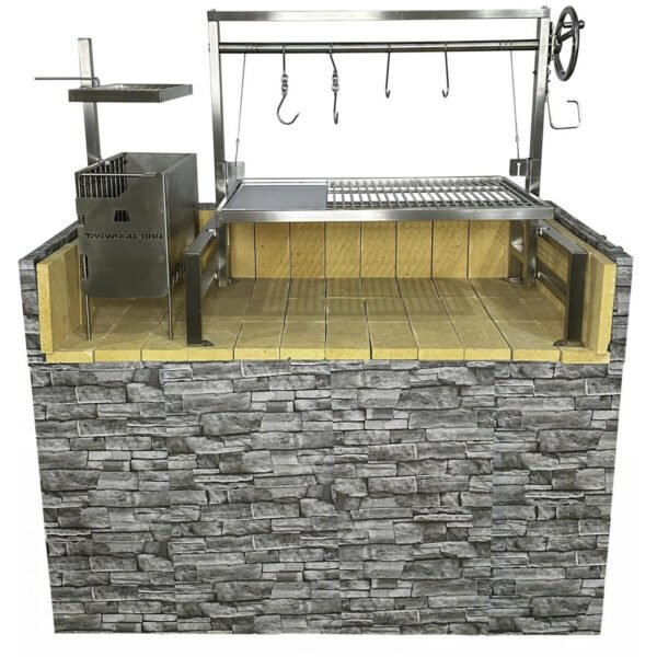 Tagwood BBQ Insert Style Argentine Santa Maria Wood Fire & Charcoal GrillS