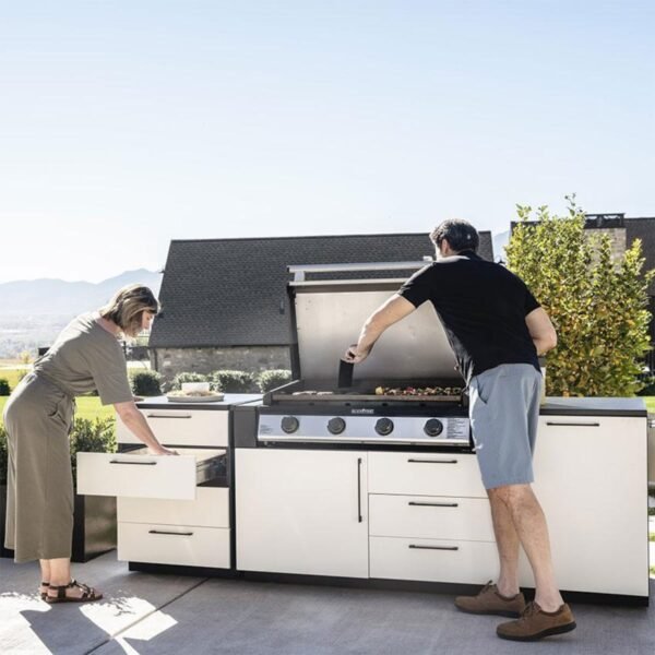Blackstone 8 Ft Outdoor Kitchen Module Set w/ 36-inch Built-In Natural Gas Griddle