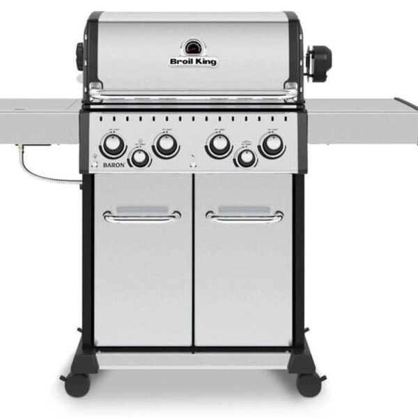Broil King Baron S 490 PRO IR 4-Burner Gas Grill With Rotisserie and Sear Station