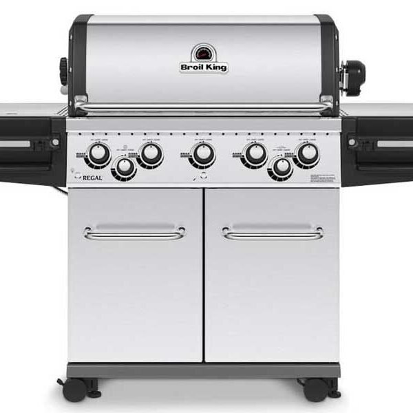 Broil King Regal S590 Pro IR 5-Burner Gas Grill With Rotisserie & Infrared Side Burner