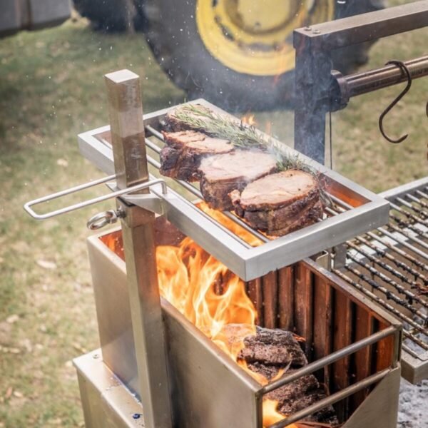 Tagwood BBQ Height Adjustable Secondary Grate for BBQ05SS, BBQ03SI, & BBQ03SS Grills