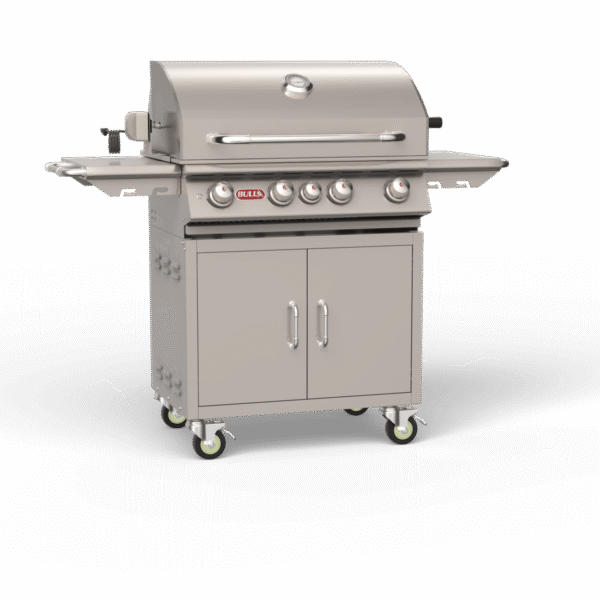 Bull Angus 30-Inch 4-Burner Freestanding Gas Grill with Rotisserie