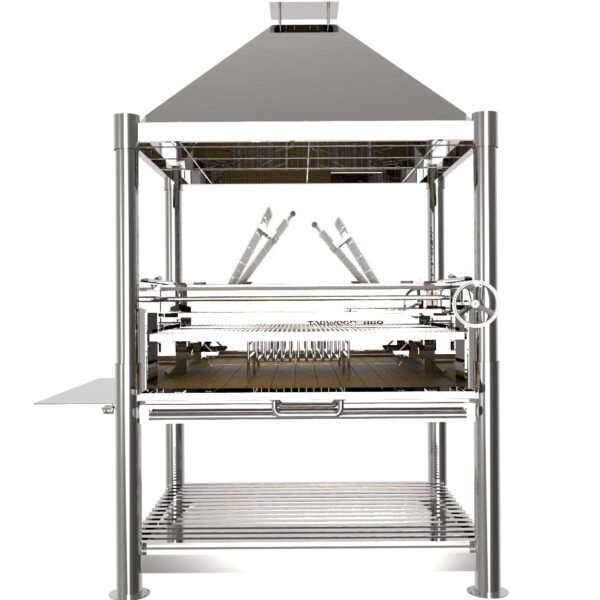 Tagwood BBQ XL Argentine Stainless Steel Wood Fire & Charcoal Grill