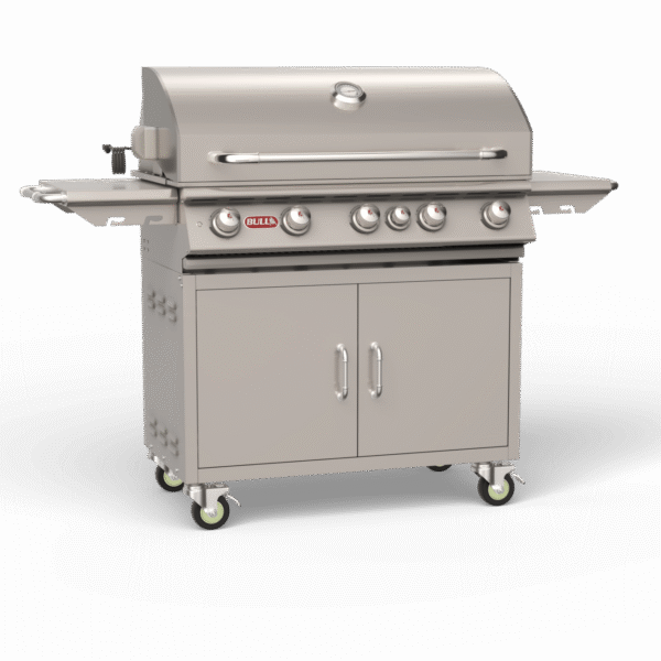 Bull Brahma 38-Inch 5-Burner Freestanding Gas Grill with Rear Infrared Burner