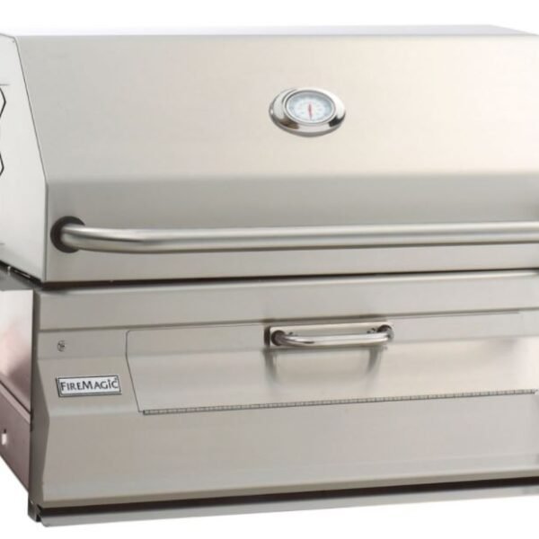 Fire Magic Legacy Charcoal 24" Stainless Steel Built-In Grill 12SC01CA