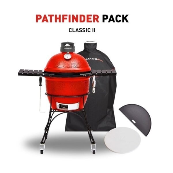 Kamado Joe Classic II Charcoal Grill With Pathfinder Pack