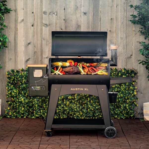 Pit Boss Austin XL Wood Pellet Smoker - Onyx Edition - Includes Free Cover