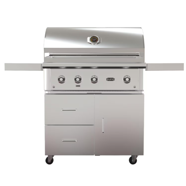 Wildfire Ranch Pro 42-Inch 4 Burner 304 Stainless Steel Freestanding Gas Grill