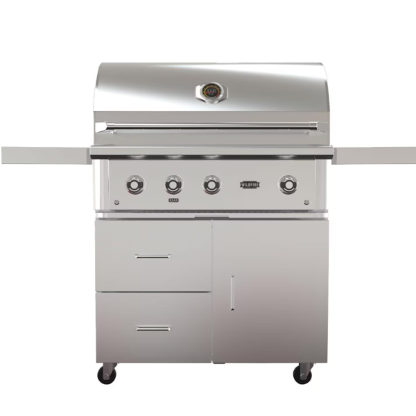 Wildfire Ranch Pro 36-Inch 3 Burner 304 Stainless Steel Freestanding Gas Grill
