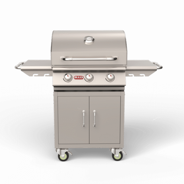 Bull Steer 25-Inch 3-Burner Freestanding Gas Grill