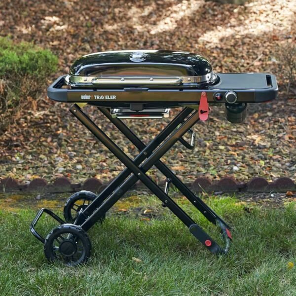Weber Traveler Portable Gas BBQ Grill (2026 Model)