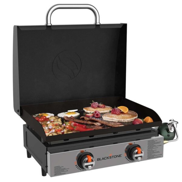 Blackstone 22 Inch Tabletop Griddle W/ Carry Bag, Cover, & Stand - 2205