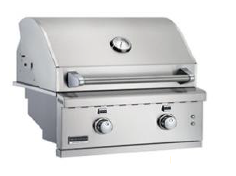 Broilmaster Stainless Steel NG 26" 2-Burner Gas Grill Head BSG262N