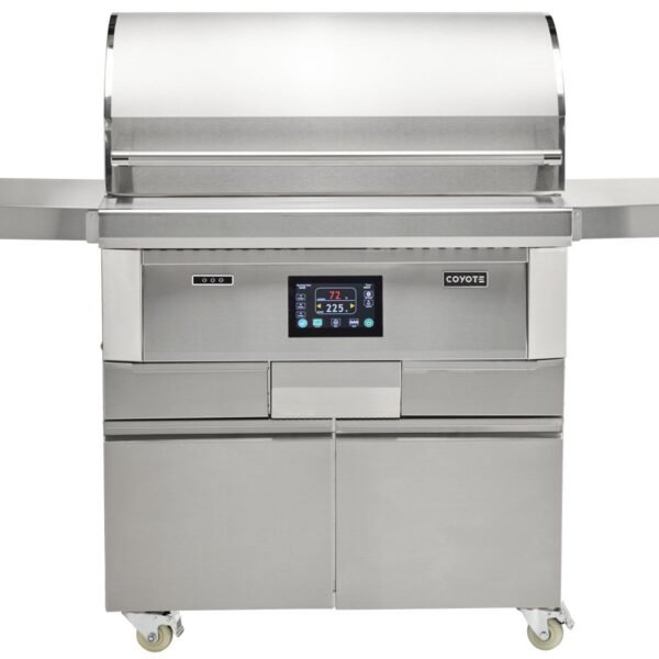 coyote next-gen 36-inch pellet grill with cart
