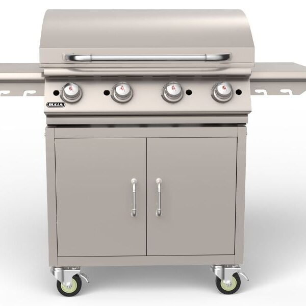 Bull 30-Inch 4-Burner Freestanding Commercial Style Flat Top Griddle