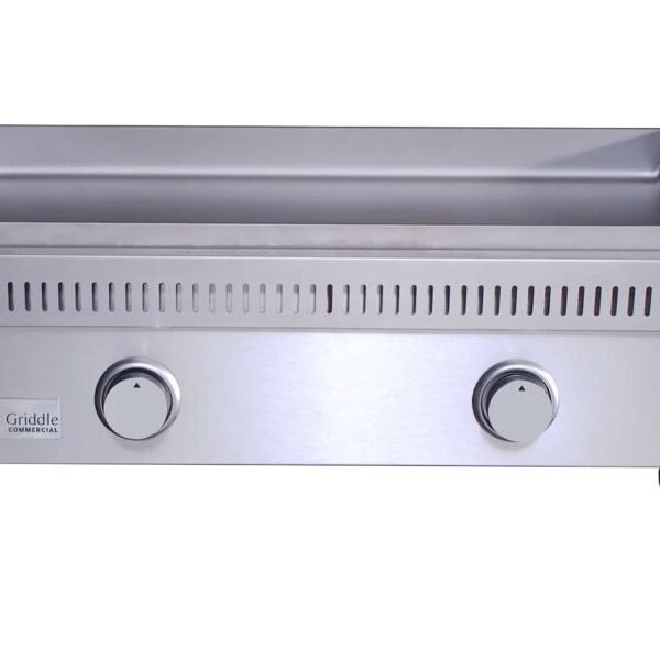 Le Griddle Commercial Series 75 30-Inch 2-Burner Gas Griddle - 6mm Plate