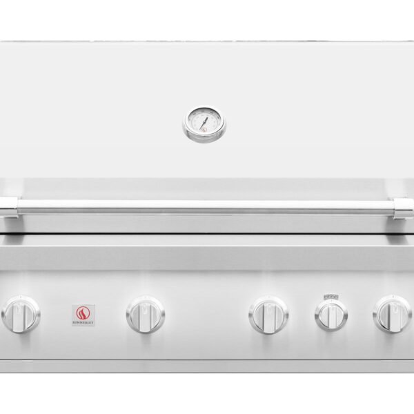 Summerset Quest 42-Inch 4 Burner Built-In Gas Grill with Rear Infrared Burner, Rotisserie Kit & Drop-In Griddle Plate