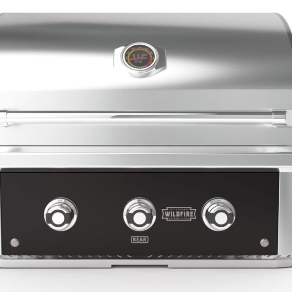 Wildfire Ranch Pro 30-Inch 2 Burner Black 304 Stainless Steel Gas Grill