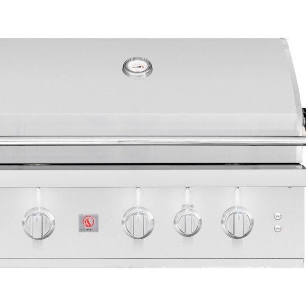 Summerset TRL Pro 32-Inch 3-Burner Built-In Gas Grill With Rear Infrared Burner and Rotisserie Kit